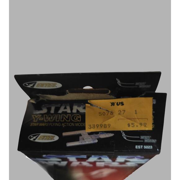 Star Wars Y-Wing Fighter Flying Model Kit Estes EST 5033 Balsa Wood - Picture 4 of 4